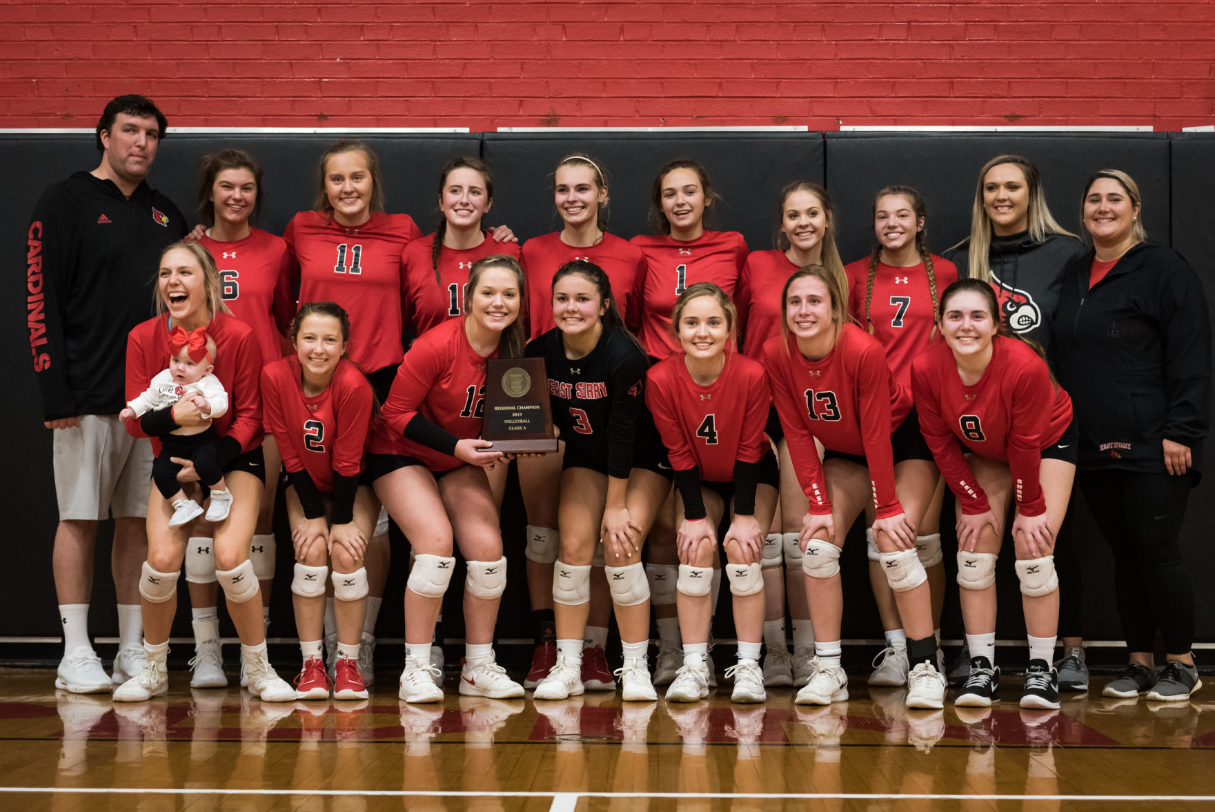 East Surry Mount Holly Mountain Island Charter Volleyball